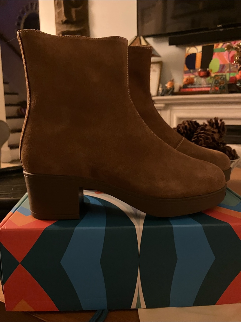 Lazo Italian Leather Boots NWT